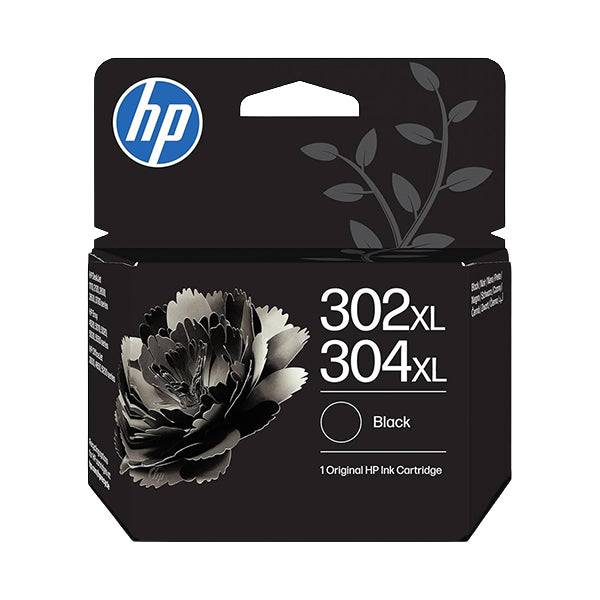 HP 302XL/304XL Nero Cartuccia d'Inchiostro Originale - B7RT9AE/F6U68AE/N9K08AE