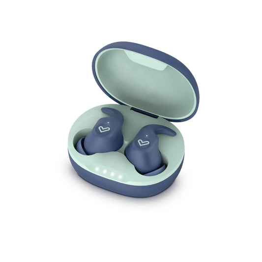 Energy Sistem Arena Auricolari Sportivi - True Wireless - Bluetooth 5.3 - Protezione da Sudore e Schizzi - 20 Ore di Autonomia - Sistema di Fissazione SecureFit+ - Colore Blu