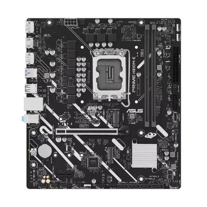 Asus Prime H810M-E-CSM Scheda Madre Intel 1851 2x DDR5, 2x M2, 4x Sata III, PCIe 4.0, USB 2.0, 3.2, RJ-45, HDMI, DisplayPort, MicroATX