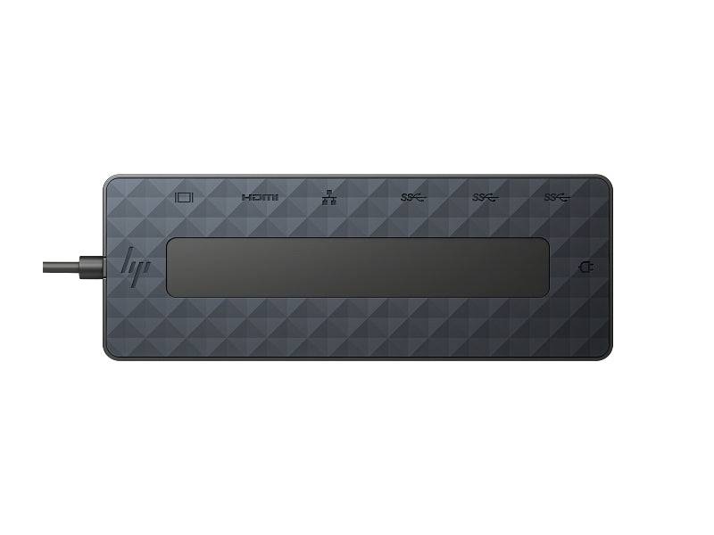 HP Hub Multipresa USB-C 7 in 1 - 2 Porte USB-A + 2 Porte USB-C + 1 Display Port + 1 HDMI + 1 RJ45 - Plug & Play