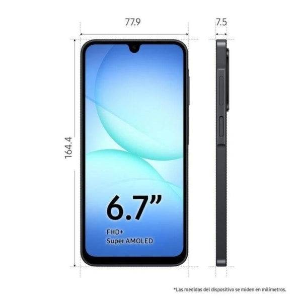 Samsung Galaxy A17 5G Smartphone 6,7" Super AMOLED - 4GB - 128GB - Fotocamera 50 MP - Batteria 5000mAh - Colore Nero