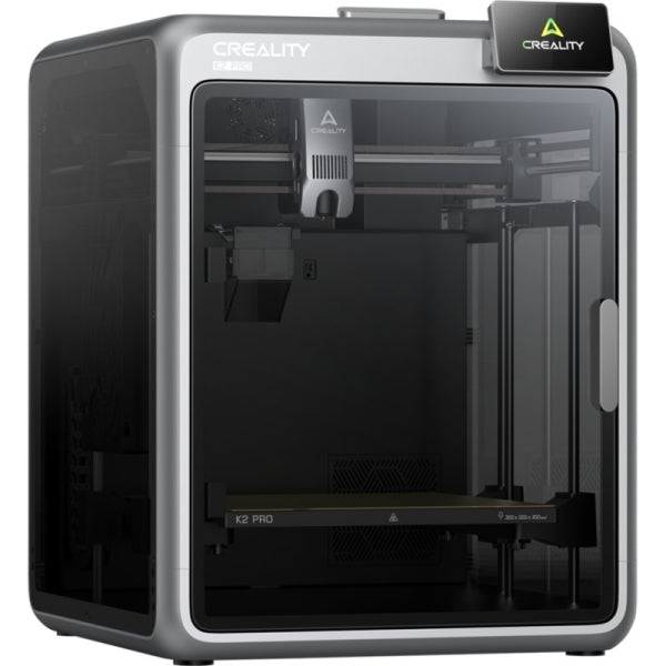 Creality K2 Pro Impresora 3D Cerrada - Tamaño 30x30x30cm - Cuerpo de Aluminio Aeroespacial - Interfaz de Usuario Inteligente - Velocidad hasta 600mm/s