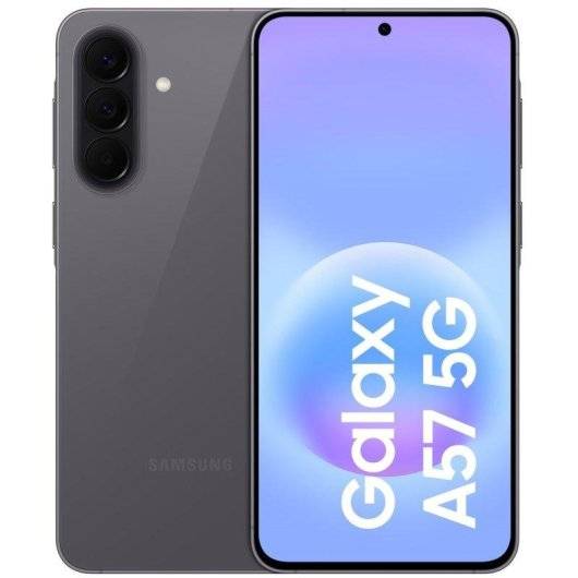 Samsung Galaxy A57 EE 5G Smartphone 6,7" - 8Gb - 128Gb - Fotocamera 50 Mp - Batteria 5000mAh - Colore Grigio