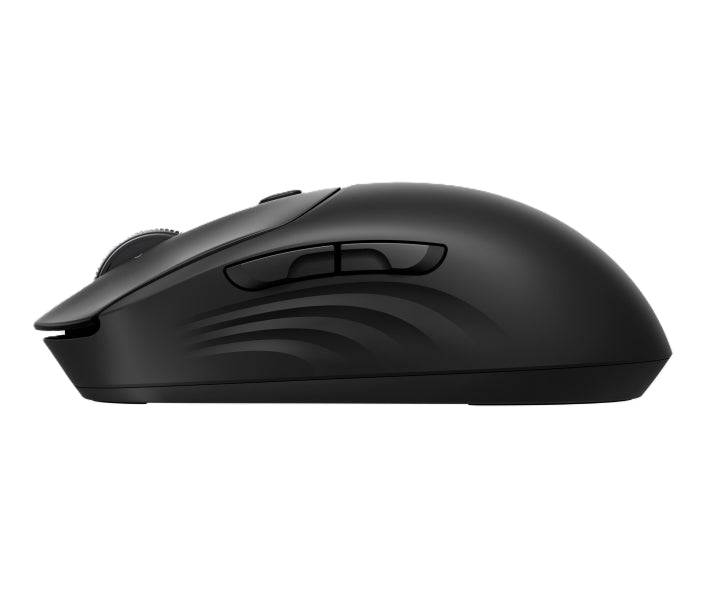 HP 705 Mouse Wireless Ricaricabile Ultra-Veloce - Sensore Multi-Superficie 6000 DPI - 7 Pulsanti Programmabili - 2.4GHz e Bluetooth - Colore Nero