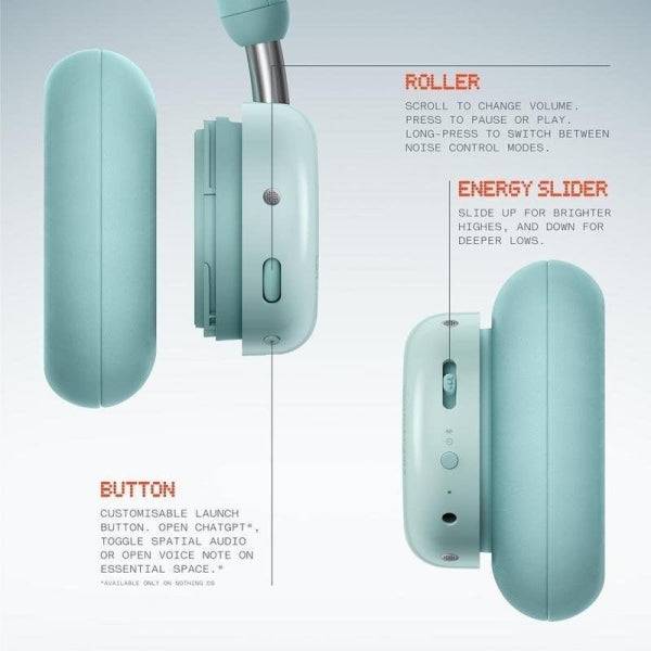 Nothing CMF Headphone Pro Auriculares Bluetooth - Cancelacion de Ruido ANC - Hi-Res LDAC - Hasta 100 Horas Autonomia