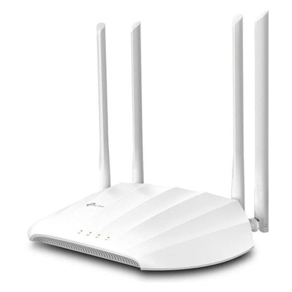 TP-Link TL-WA1801 Punto di Accesso Doppia Banda - PoE - Velocità fino a 1.8Gbps - 4 Antenne Fisse - WiFi 6 AX1800 - Ethernet - Colore Bianco