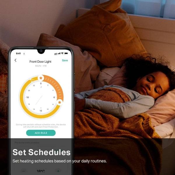 TP-Link Kasa KE100 KIT Termostato Radiatore Smart con Hub Centrale - WiFi - Timer - Protezione da Gelo - Controllo con Assistente Virtuale e App - Colore Bianco