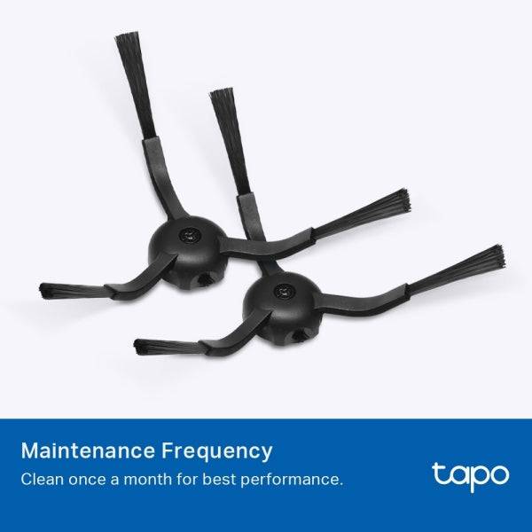 TP-Link Tapo RVA105 Confezione Accessori per Robot Aspirapolvere - Filtro HEPA Lavabile - Spazzola Rotante - Spazzole Laterali - Colore Nero