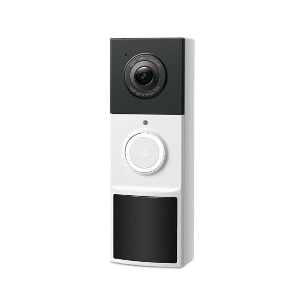 TP-Link Tapo TD21 Videocitofono - Risoluzione 2K 3Mpx - Batteria 6400mAh - Angolo di Visione 160º - IP65 - Ricaricabile - WiFi - Visione Notturna - Microfono Integrato - Colore Bianco e Nero