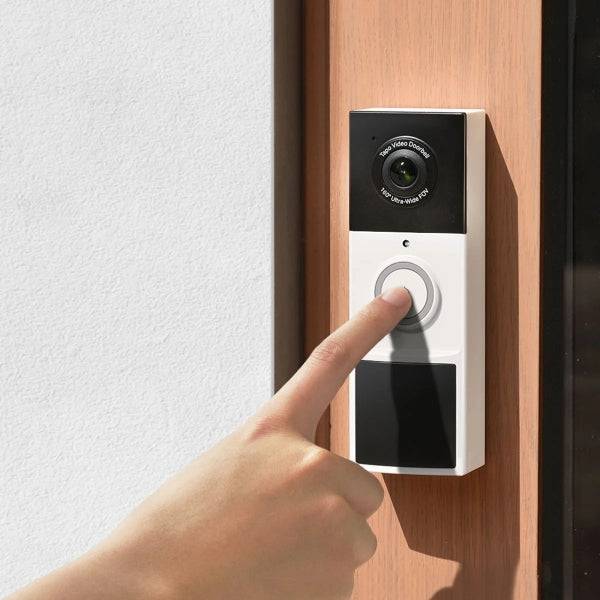 TP-Link Tapo TD21 Videocitofono - Risoluzione 2K 3Mpx - Batteria 6400mAh - Angolo di Visione 160º - IP65 - Ricaricabile - WiFi - Visione Notturna - Microfono Integrato - Colore Bianco e Nero