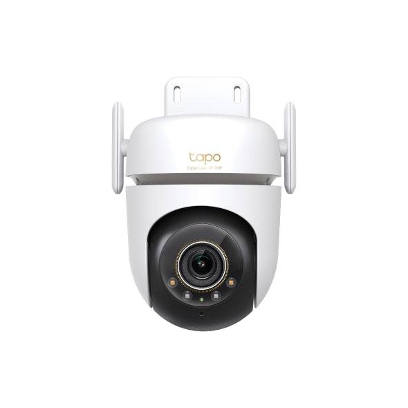 TP-Link Tapo TC43 Telecamera di Sicurezza Esterna - Rilevamento IA - WiFi - RJ45 - Risoluzione 5Mpx - Visione Notturna - Audio Bidirezionale - Cancellazione del Rumore - Colore Bianco e Nero