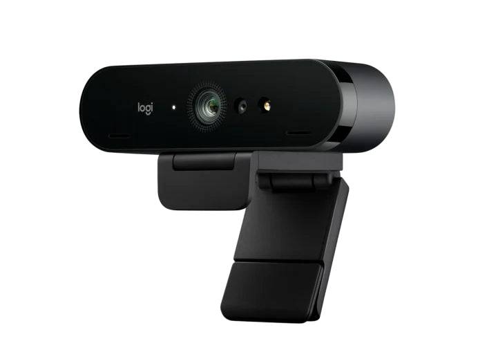 Logitech Brio 4K Webcam - Zoom Digitale 5X - Messa a Fuoco Automatica - Doppio Microfono Integrato - Colore Nero