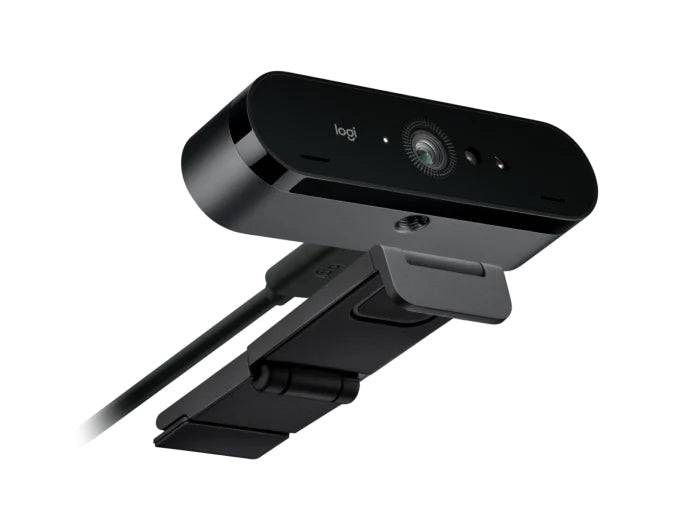 Logitech Brio 4K Webcam - Zoom Digitale 5X - Messa a Fuoco Automatica - Doppio Microfono Integrato - Colore Nero