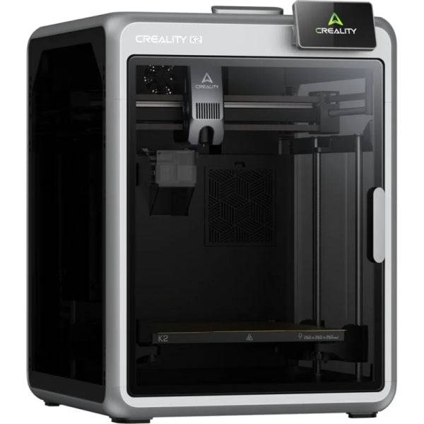Creality K2 Pro Impresora 3D Cerrada - Volumen de Impresion 26x26x26cm - Cuerpo de Aluminio Aeroespacial - Interfaz de Usuario Inteligente - Velocidad hasta 600mm/s