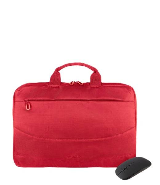 Tucano Idea Custodia Portatile 15,6" + Mouse Wireless - Formato Slim - Interno Imbottito
