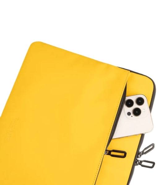 Tucano Gommo Sleeve Custodia Portatile 15,6" - Materiale Gommato Impermeabile - Tasca per Accessori