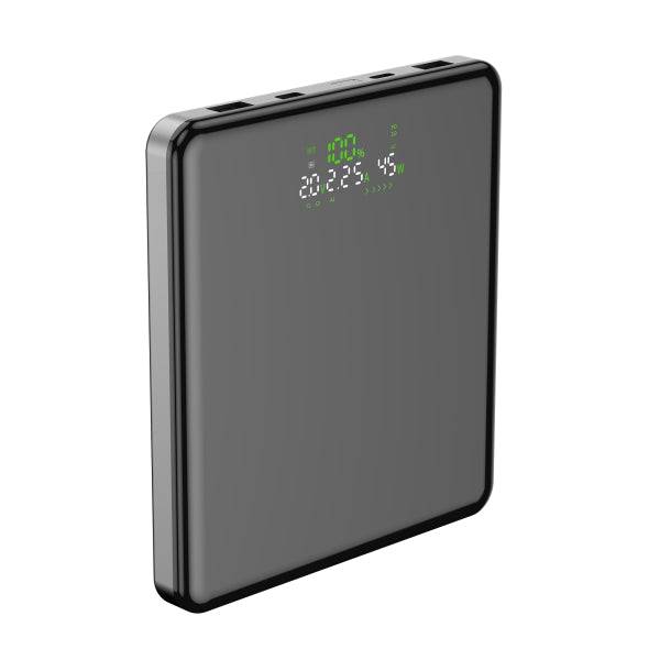Leotec Powerbank 20.000 mAh - Ricarica Veloce 100W - Display LED - 4 Porte - Colore Nero