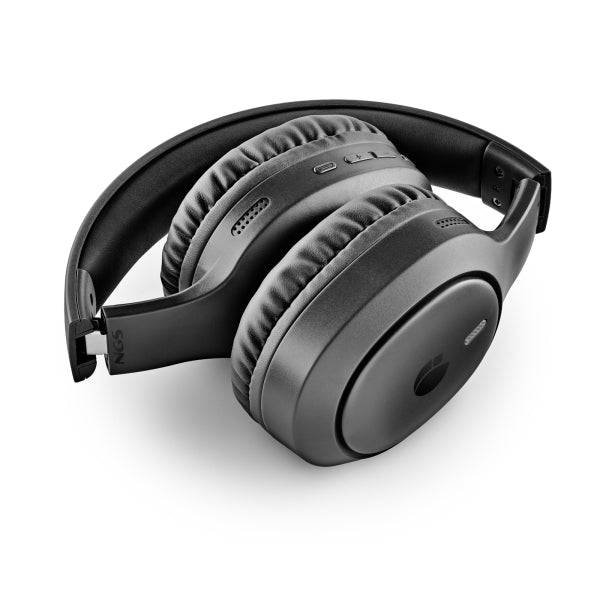 NGS Artica Tempest Cuffie Bluetooth 6.0 - Batteria Estraibile - Pieghevole - Autonomia fino a 80h