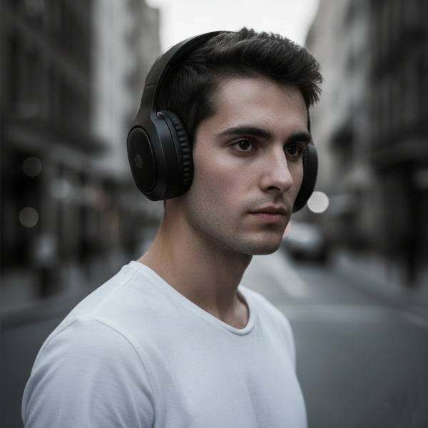 NGS Artica Tempest Cuffie Bluetooth 6.0 - Batteria Estraibile - Pieghevole - Autonomia fino a 80h