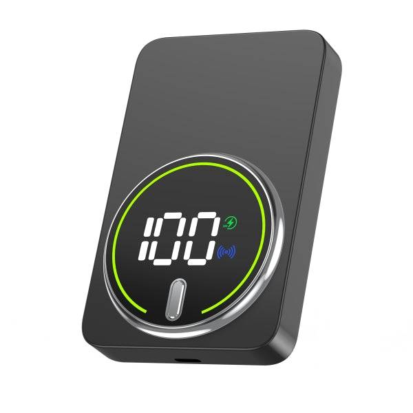 Leotec Powerbank Wireless 10.000 mAh - PD 20W - Qi 15W - Colore Nero
