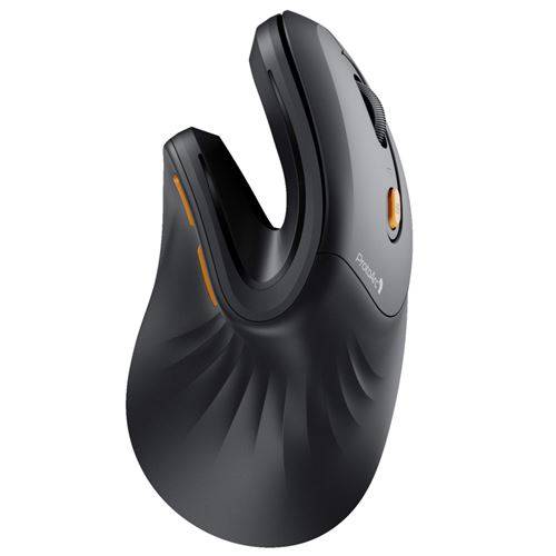 ProtoArc EM11 NL Mouse Verticale Ergonomico Wireless - 2400 dpi - Bluetooth + 2.4Ghz - Batteria Ricaricabile - Multidispositivo - Colore e