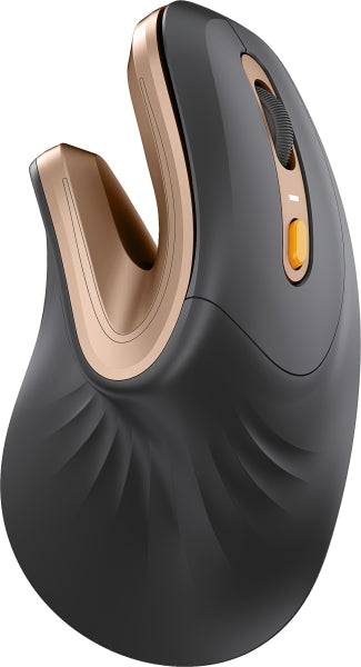 ProtoArc EM11 NL Mouse Verticale Ergonomico Wireless - 2400 dpi - Bluetooth + 2.4Ghz - Batteria Ricaricabile - Multidispositivo - Colore e