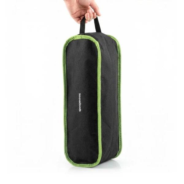 Innovagoods Trillow Sedia a Dondolo da Campeggio 2 in 1 Pieghevole - Supporta 120Kg - Tasca Laterale - Borsa da Trasporto