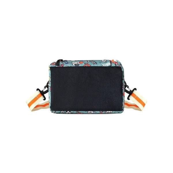 Milan Sports Borsa Termica Porta Alimenti 5L - Grande Capacità - Apertura Totale - Tasca Interna in Rete - Cinghia Regolabile - Misure 24.5x20x16cm