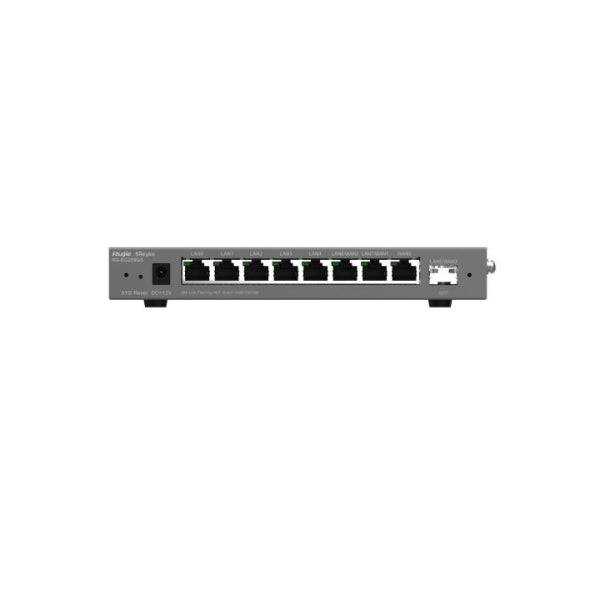 Ruijie RG-EG209GS Router de Sobremesa - 9 Puertos - Ethernet - SFP - Velocidad hasta 600Mbps - Capacità hasta 200 Usuarios - Gestion en la Nube - Colore Grigio