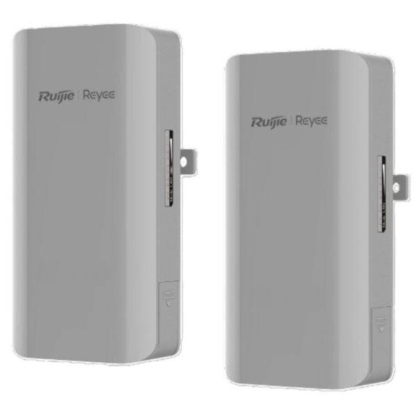 Ruijie RG-EST310 V2 Puente Inalambrico - Montaje en Pared - PoE - Velocidad hasta 867Mbps - Antena Direccional Interna de 10dBi - Proteccion Ip54 - Gestion en la Nube - Colore Grigio
