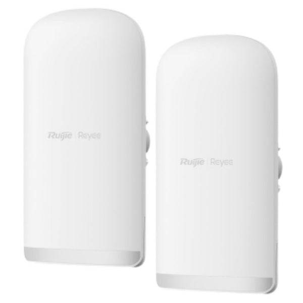 Ruijie RG-EST350G Confezione da 2 Puentes Inalambricos - Velocidad hasta 867Mbps - Alcance hasta 5km - Antena Direccional de 16dBi - Ethernet - Colore Bianco