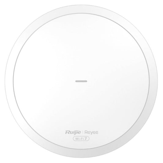 Ruijie RG-RAP72 Punto di Accesso Dual Band - Montaggio a Soffitto - PoE - WiFi 7 BE3600 - 3.6Gbps - Gestione App - Ethernet - Colore Bianco