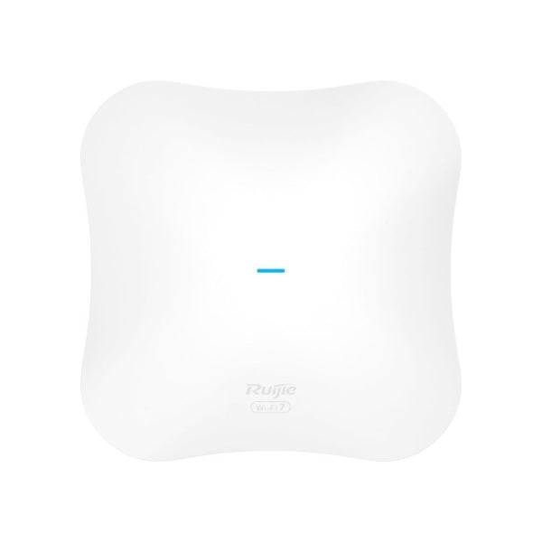 Ruijie RG-RAP73Pro Punto de Acceso Tribanda - Montaje en Techo - PoE - 14Gbps - WiFi 7 BE14000 - Gestion con App - Ethernet - Colore Bianco