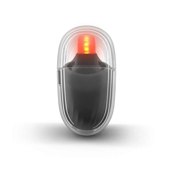 Energy Sistem LightPods Auricolari True Wireless - Bluetooth 5.4 - Sistema Safety Lights - Fino a 25h Autonomia - Tecnologia Open Sound - Microfono con Riduzione Rumore ENC - Assistente Vocale Integrato - Design Curved-Fit - Colore Nero