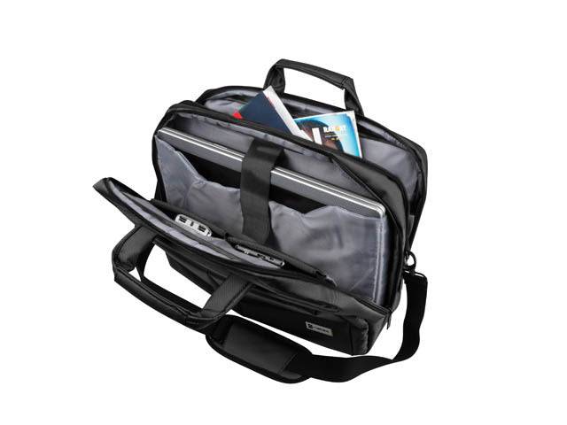 Natec Gazelle Valigetta per Portatili 15,6" - Molteplici Tasche - Resistente agli Schizzi - Grande Capacità