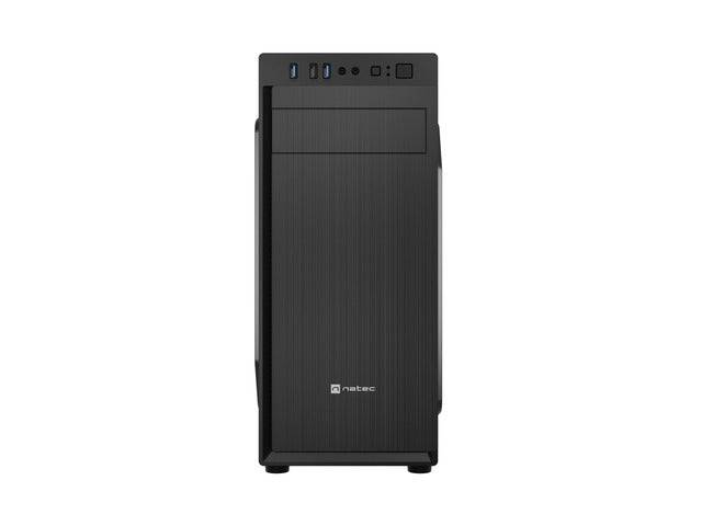 Natec Aracanta Custodia Midi Tower Micro-ATX/ATX/Mini-ITX - 1xUSB 3.0 e 1xUSB2.0 - Compatibile Kensington Lock - Colore Nero