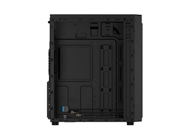 Natec Aracanta Custodia Midi Tower Micro-ATX/ATX/Mini-ITX - 1xUSB 3.0 e 1xUSB2.0 - Compatibile Kensington Lock - Colore Nero