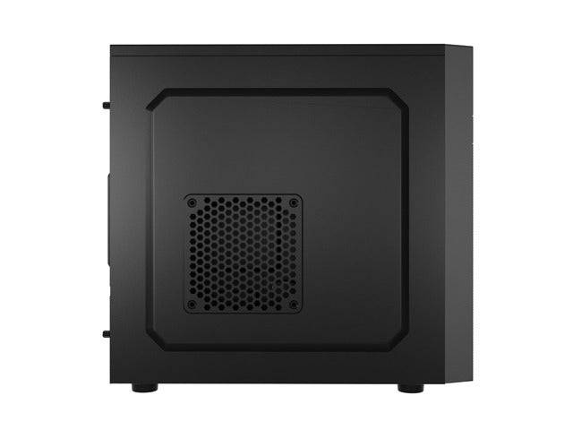Natec Helix Cassa Mini Torre MiniATX - Compatibile Micro-ATX e Mini-ITX - 2xUSB 3.0, 2xUSB 2.0 e 2xMiniJack - Colore Nero