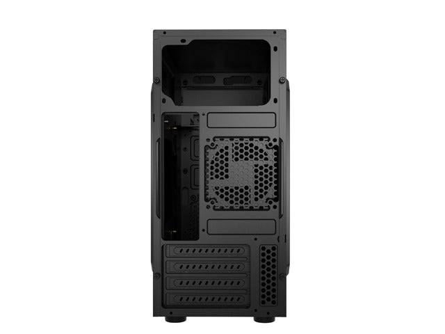 Natec Helix Cassa Mini Torre MiniATX - Compatibile Micro-ATX e Mini-ITX - 2xUSB 3.0, 2xUSB 2.0 e 2xMiniJack - Colore Nero