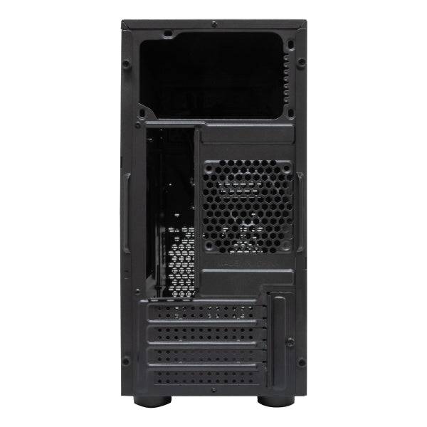 Unykach Aero C15 Case MicroATX - Alimentatore 500W Incluso - Supporto Disco 1x 3.5", 2x 2.5" - 1x USB-A 3.0 2x USB-A 2.0 1x USB-C 3.0 e Audio - Nero