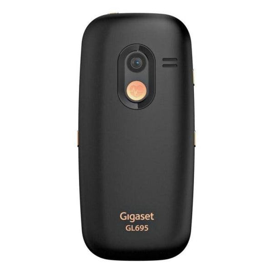 Gigaset GL695 Telefono Cellulare per Anziani Schermo 2.31" - 4G - Pulsanti Grandi - Base di Ricarica - Colore Nero