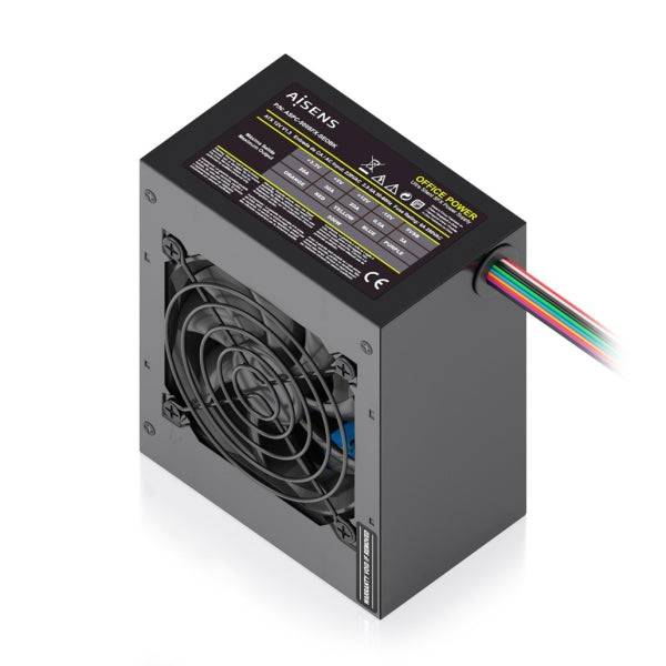 Aisens ASPC-500SFX-SEOBK Alimentatore 500W SFX - Ventola 80mm - OEM - Colore Nero