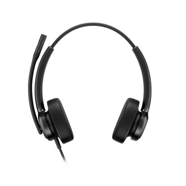 HP Poly Mission 425 Cuffie con Microfono - Cuscinetti Similpelle Imbottiti - Controlli su Cavo