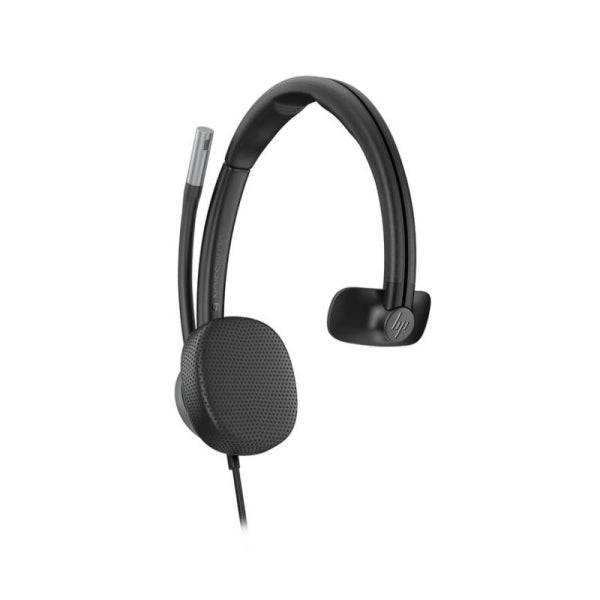 HP Poly Mission 615 Auricular Monoaural con Microfono - Almohadilla Polipiel Acolchada - Controles en Cable