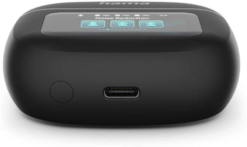 Hama Spirit Touch Cuffie Wireless TWS - Bluetooth 5.4 - Controllo Touch Intelligente - Custodia Ricaricabile - Colore Nero