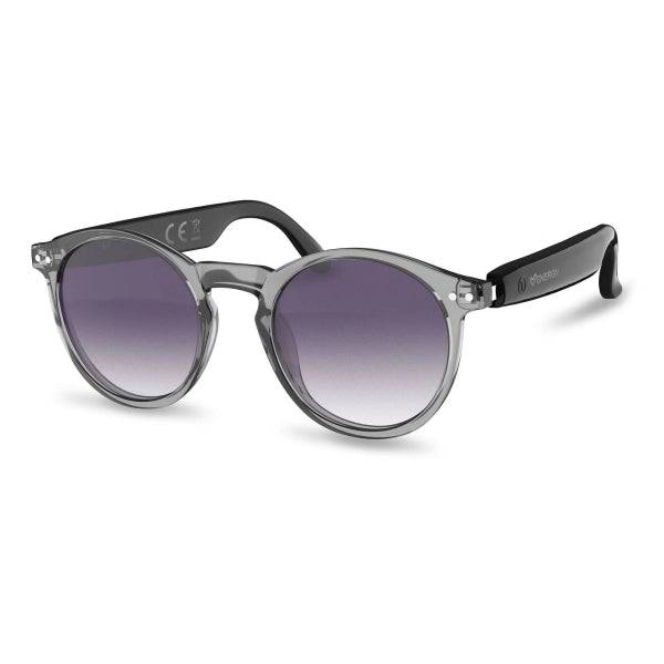Energy Sistem Haze Music Occhiali Bluetooth - Filtro Anti Luce Blu e Protezione UV400 - Riproduzione Musica - Microfono e Assistente Voce - IPX5 - Controllo Tattile - Autonomia 5 ore - Colore Grigio