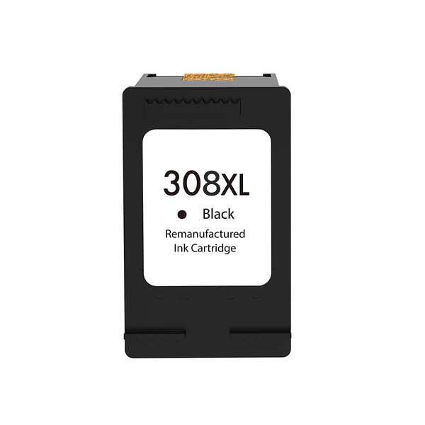 Rigenerata HP 308XL+ Nero Cartuccia d'Inchiostro - Sostituisce 7FP22UE/7FP21UE - Alta Capacità/Jumbo