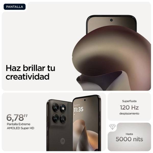 Motorola Moto G77 5G Smartphone Schermo 6.8" - 8GB - 256GB - Fotocamera 180MP - Batteria 5200mAh - Colore Nero Oliva