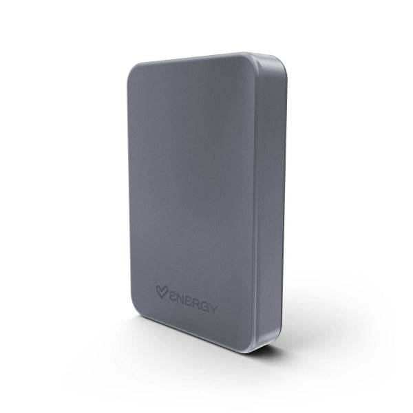 Energy Sistem Magnetic Powerbank Wireless Magnetico 10000 mAh - 15W Ricarica Wireless, 20W via Cavo - Ricarica Intelligente e Rapida - Ricarica Simultanea - Sensore NTC - USB-C