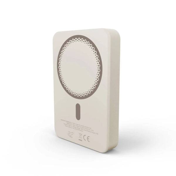 Energy Sistem Magnetic Powerbank Wireless Magnetico 10000 mAh - 15W Ricarica Wireless, 20W via Cavo - Ricarica Intelligente e Rapida - Ricarica Simultanea - Sensore NTC - USB-C